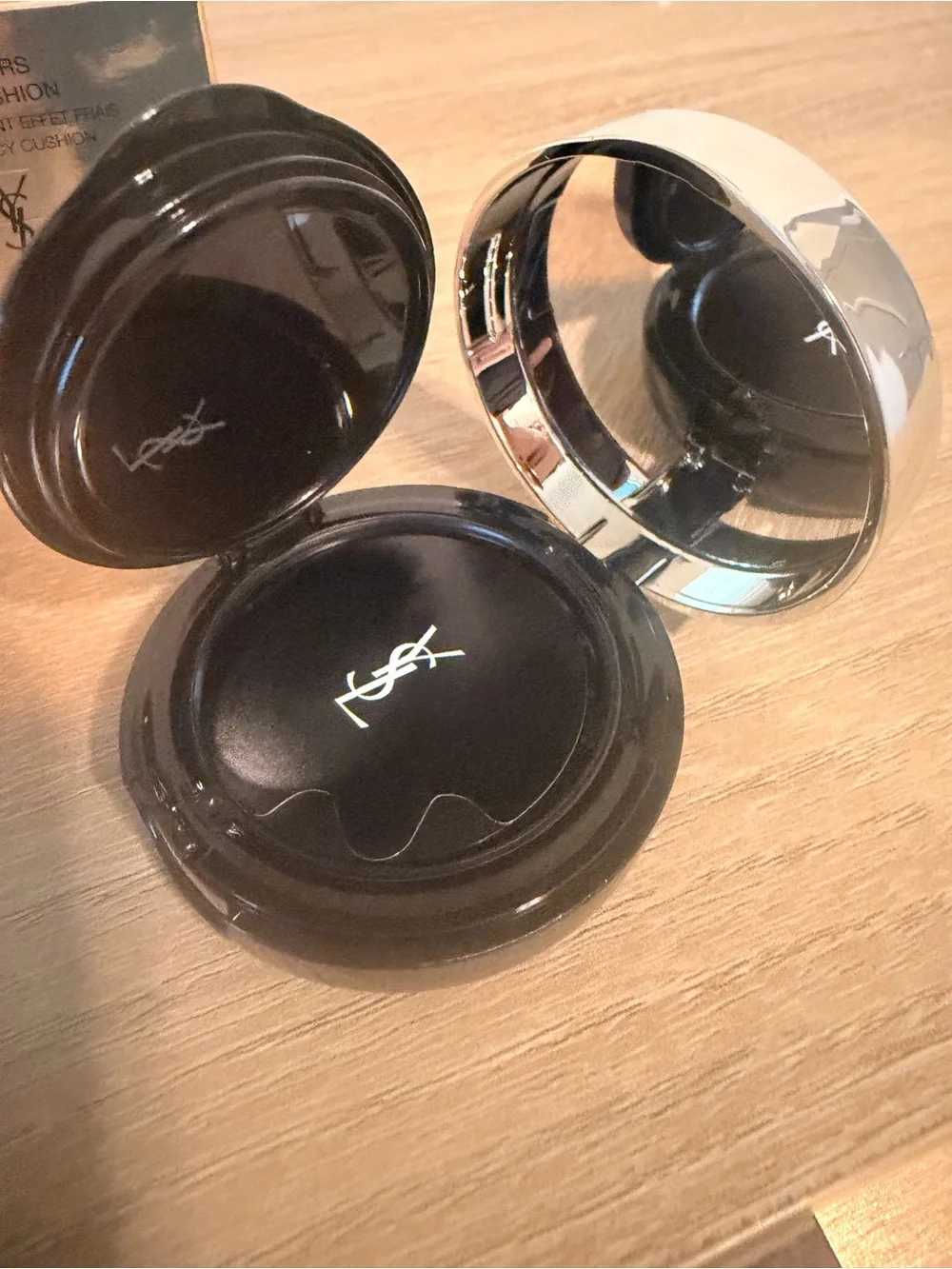 YSL All Hours Blur Cushion Mattifying Icy Cushion Mini 5g New